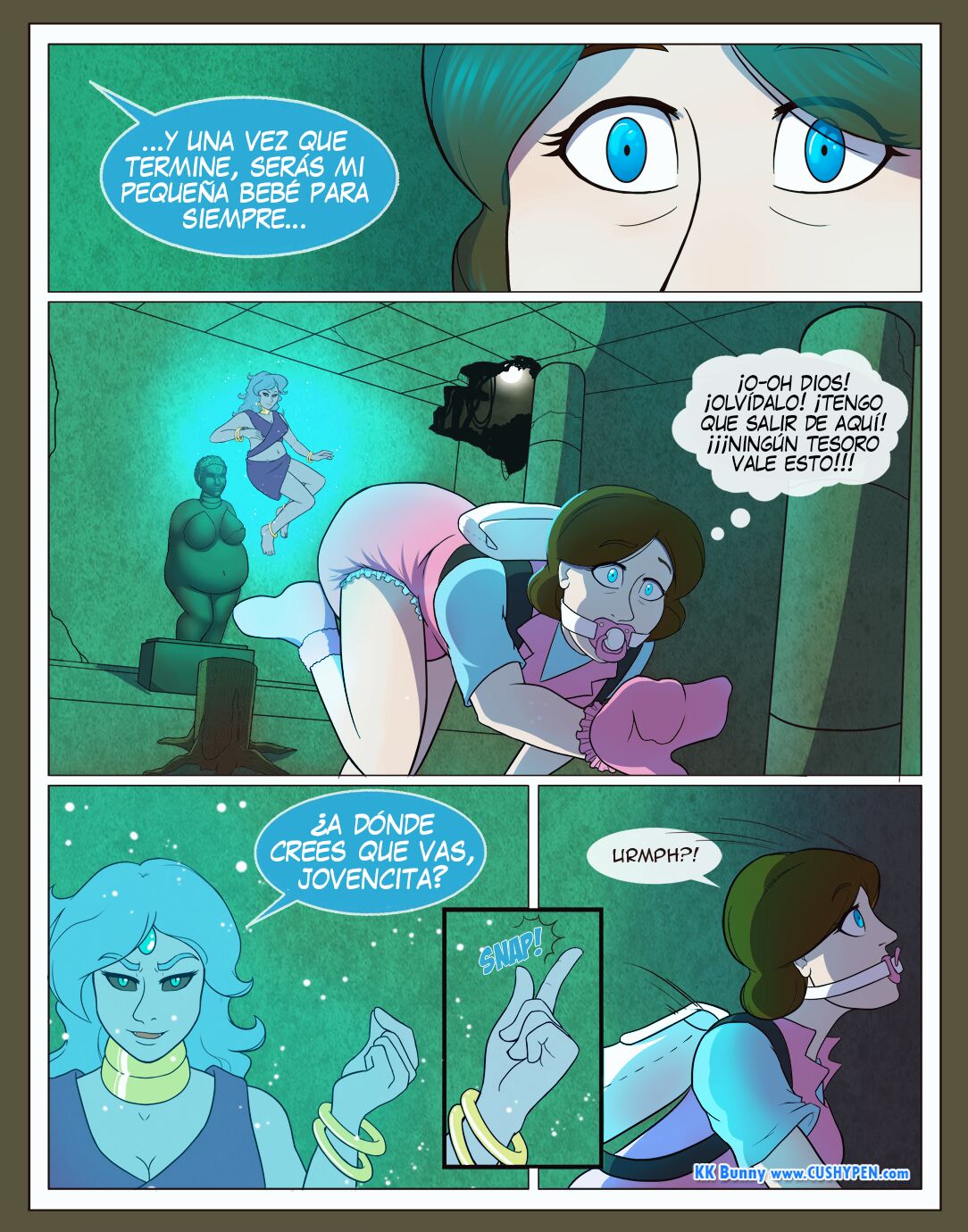 Artista - KKBunny / QuiltedPastels - COMIC ESPANOL image number 6