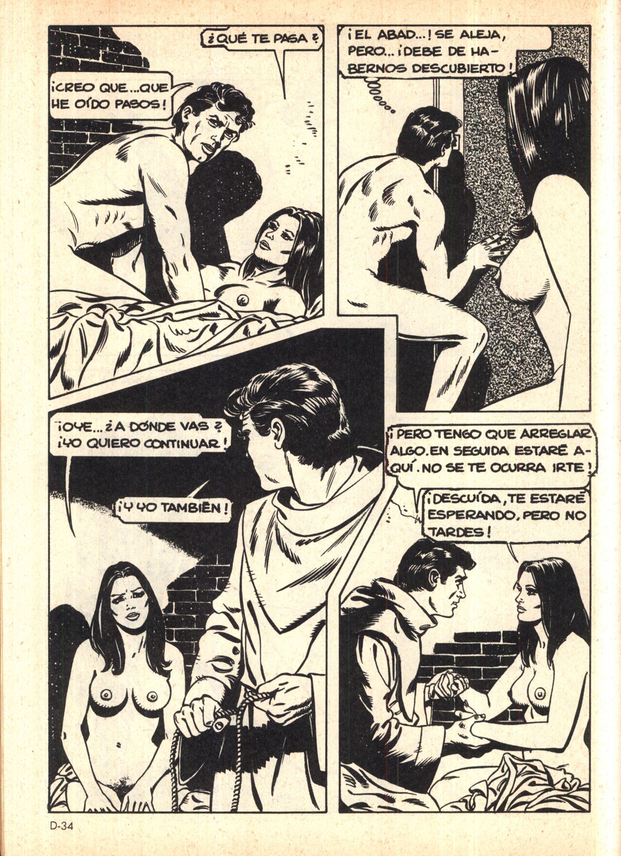 Clasicos Eroticos - Cuentos del Decameron N.01 - La Tentacion image number 35