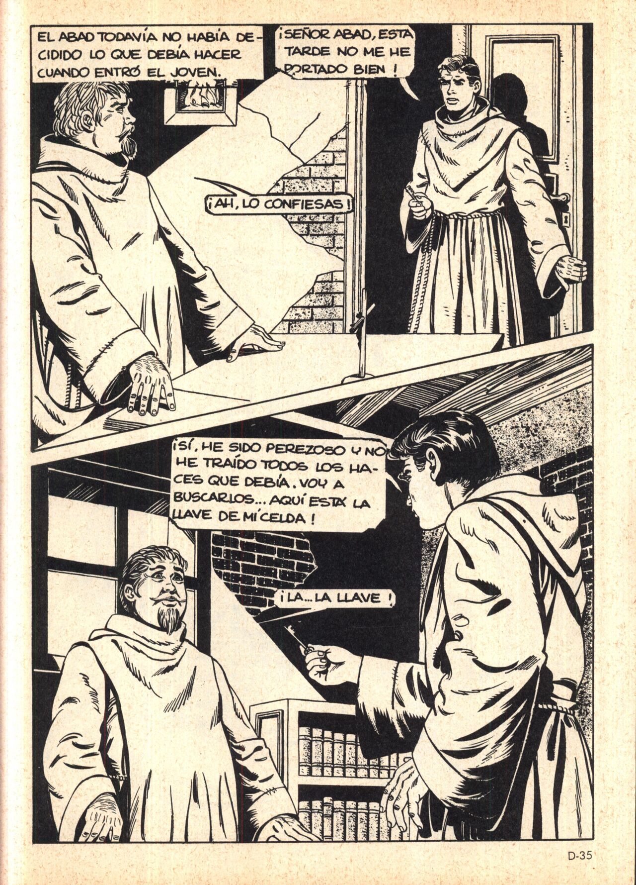 Clasicos Eroticos - Cuentos del Decameron N.01 - La Tentacion image number 36