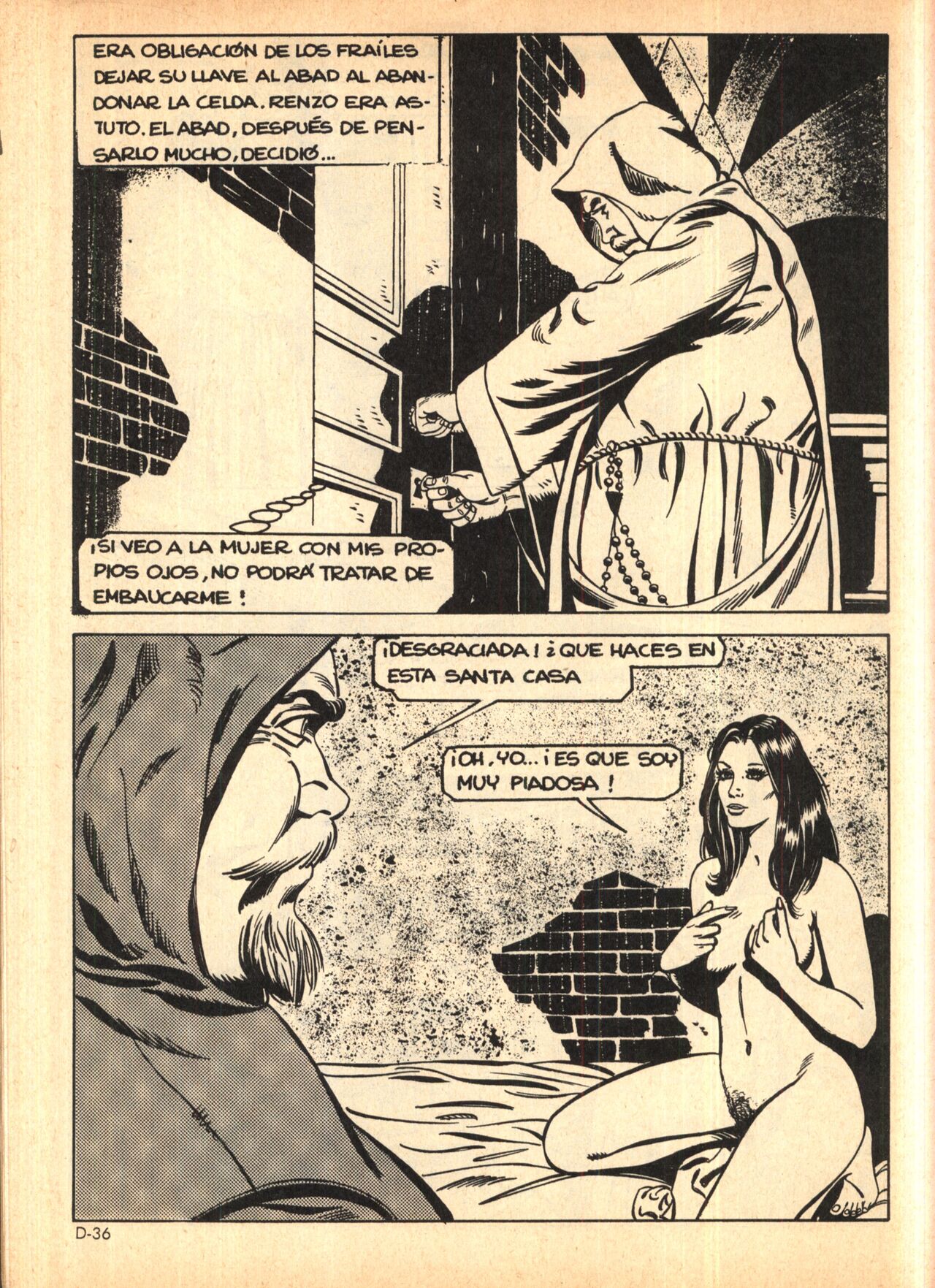 Clasicos Eroticos - Cuentos del Decameron N.01 - La Tentacion image number 37