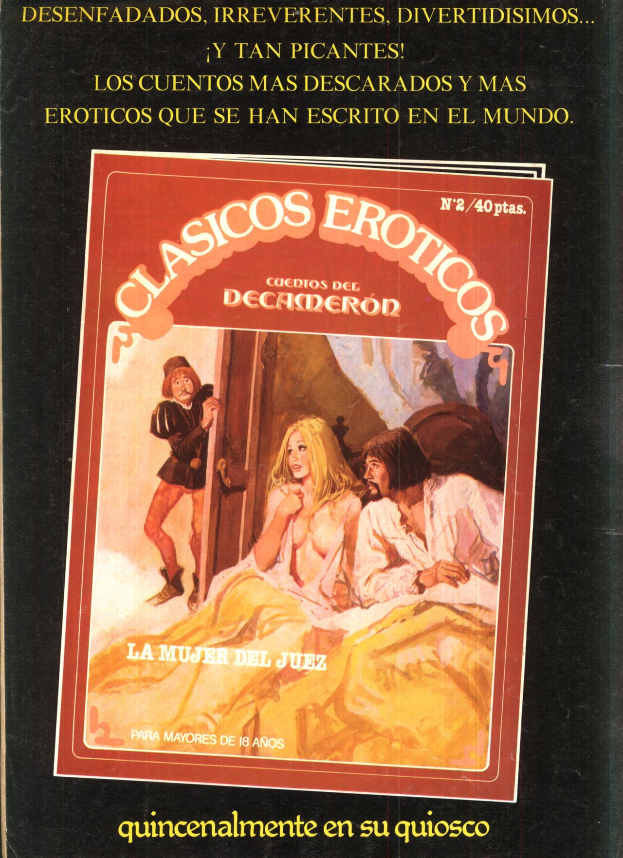 Clasicos Eroticos - Cuentos del Decameron N.01 - La Tentacion image number 43