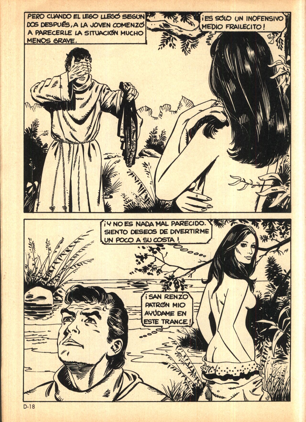 Clasicos Eroticos - Cuentos del Decameron N.01 - La Tentacion image number 19