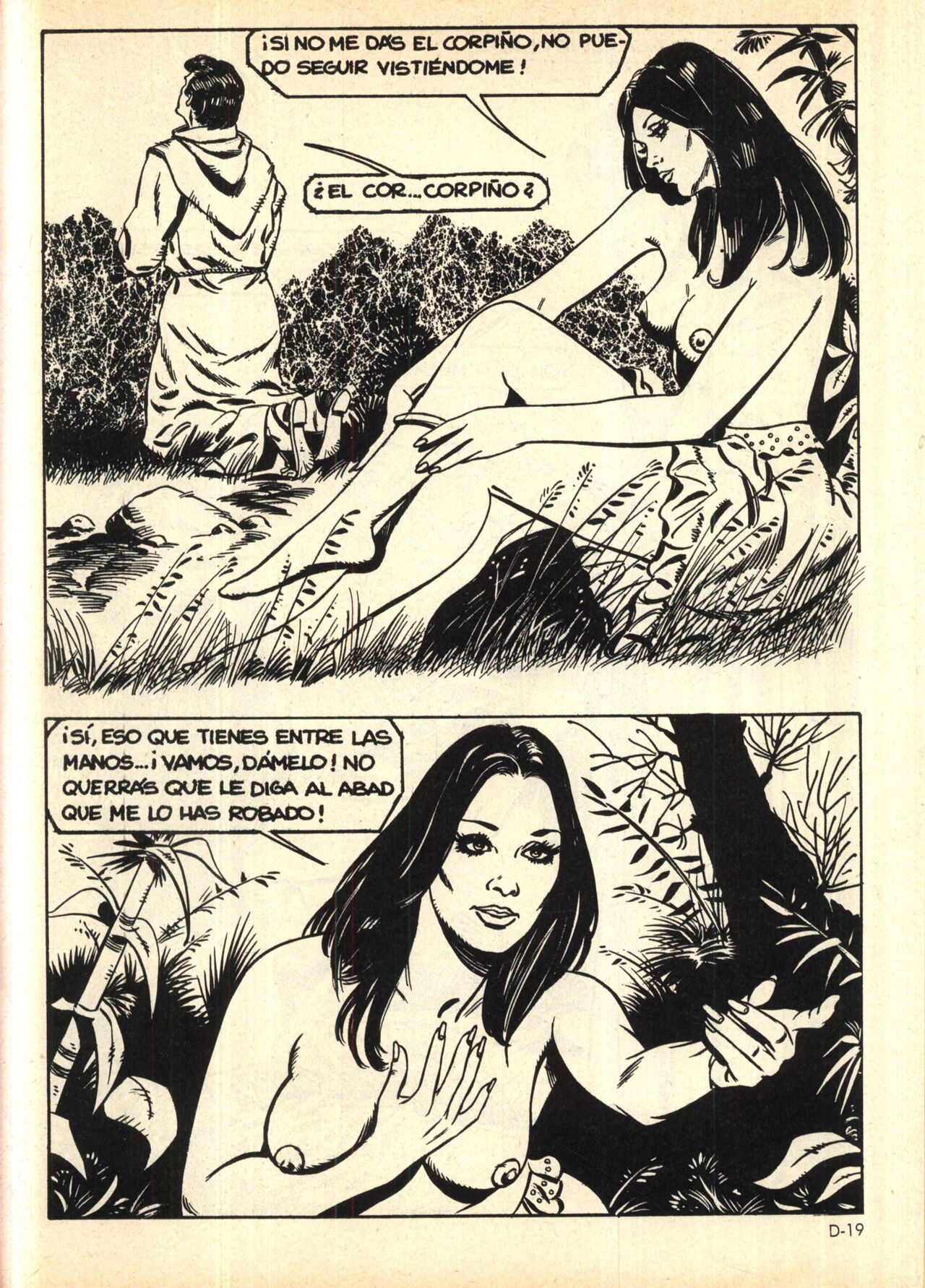 Clasicos Eroticos - Cuentos del Decameron N.01 - La Tentacion image number 20