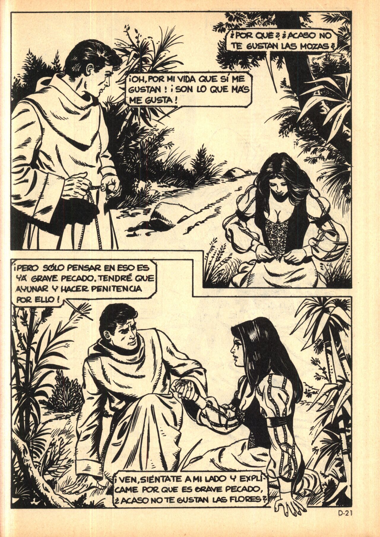 Clasicos Eroticos - Cuentos del Decameron N.01 - La Tentacion image number 22