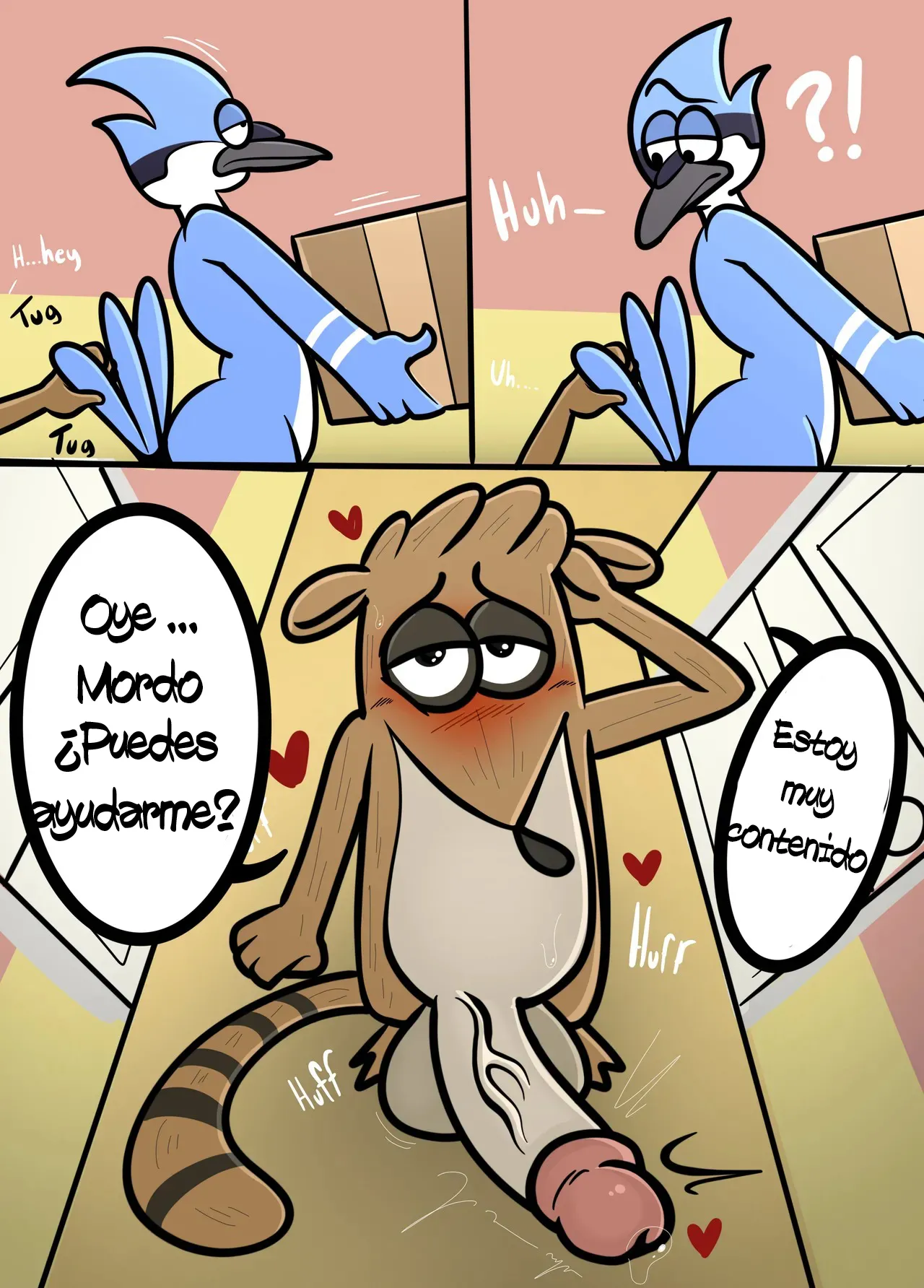 Mordecai X Rigby
