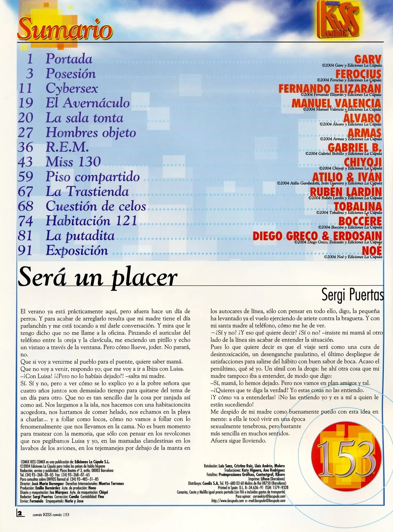 Kiss Comix 153 image number 1