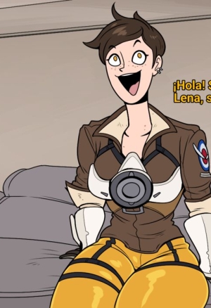 Tracer from Overwatch gets Disciplined