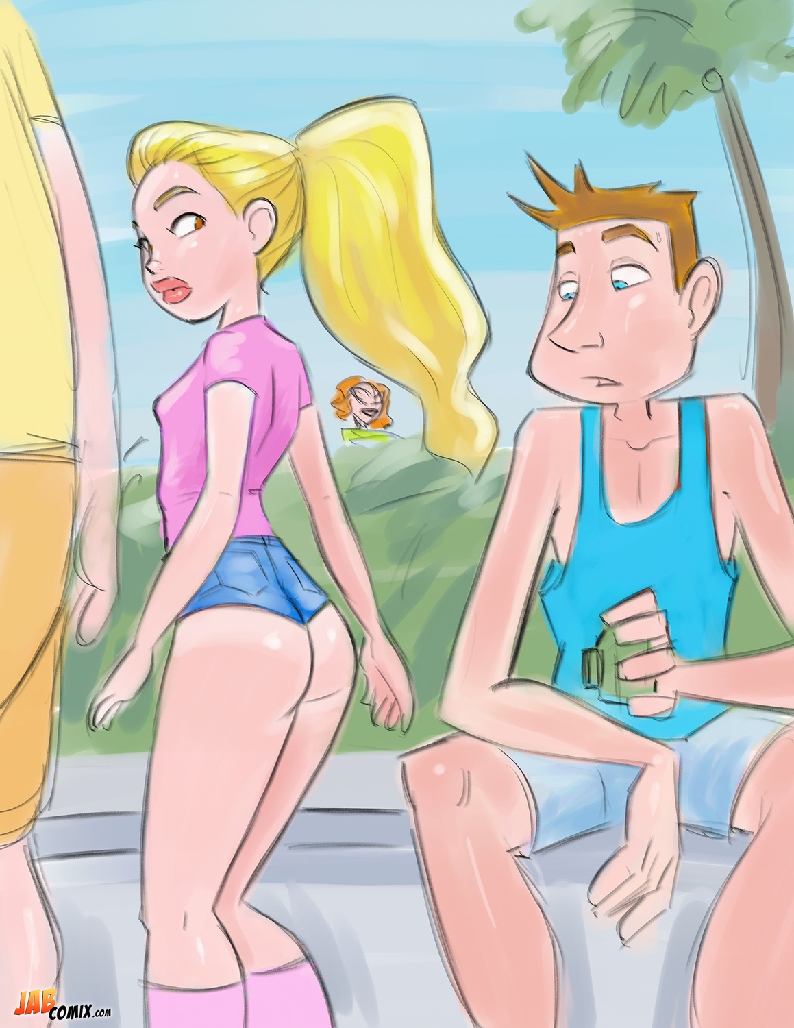 JAB COMIX_Santo Playa CH 1&2 + Pinups & Sketches CASTELLANO image number 52