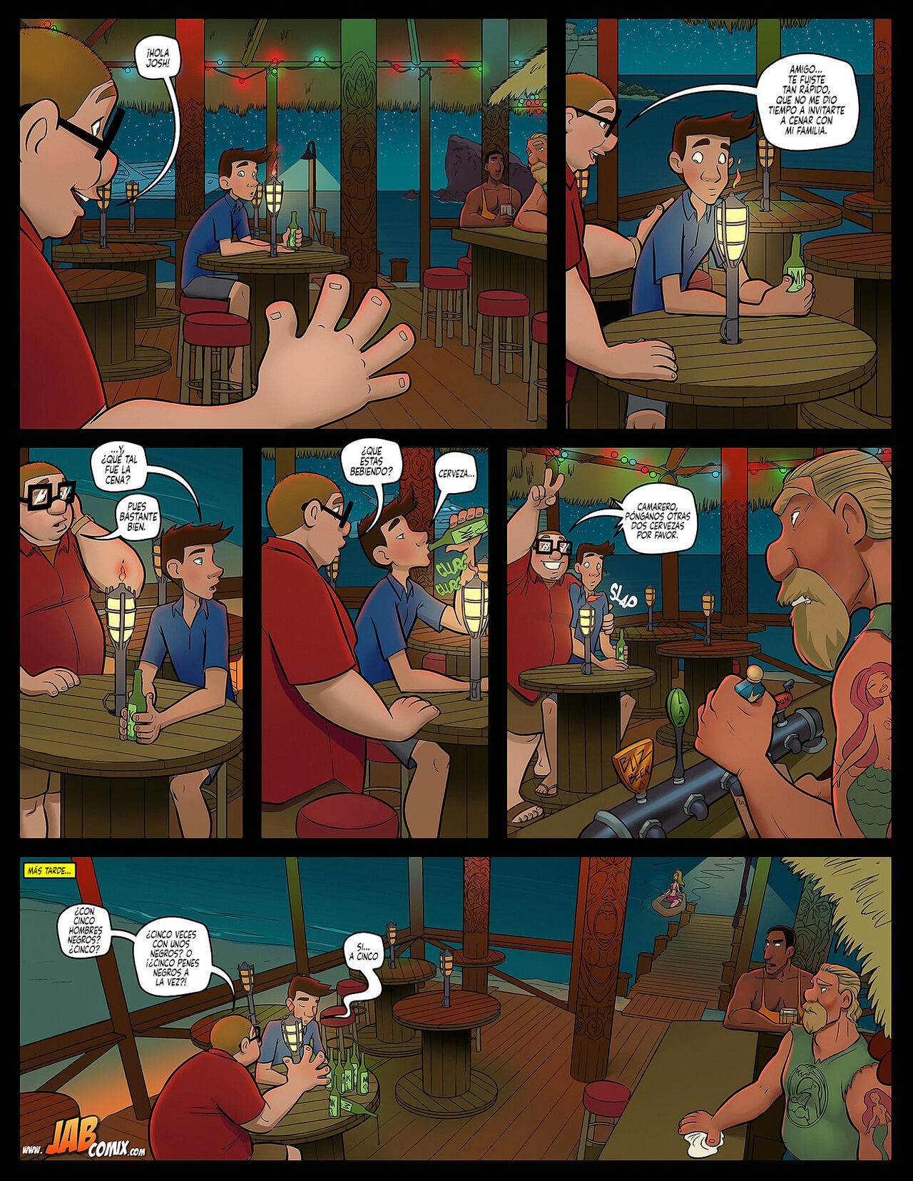 JAB COMIX_Santo Playa CH 1&2 + Pinups & Sketches CASTELLANO image number 15