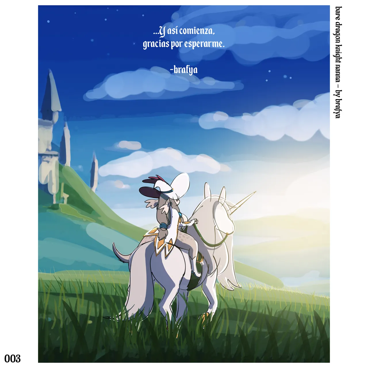 Bare Dragon Knight Nanna Cap.1 image number 3