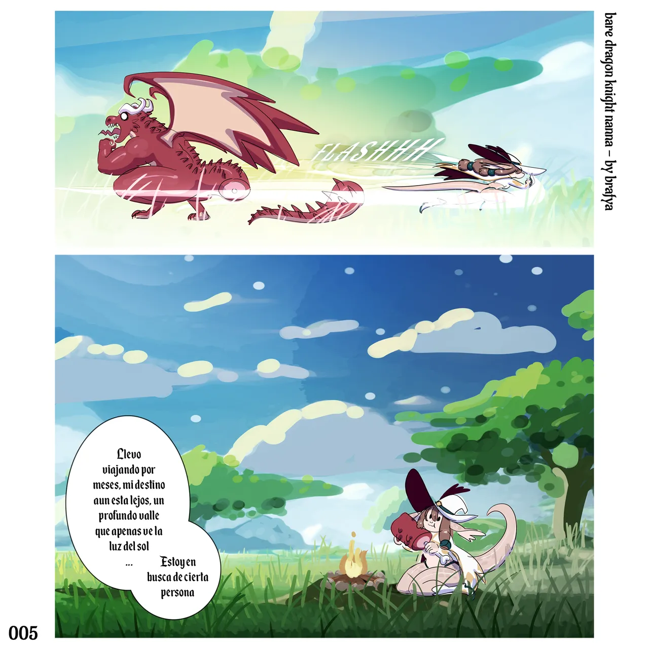 Bare Dragon Knight Nanna Cap.1 image number 5