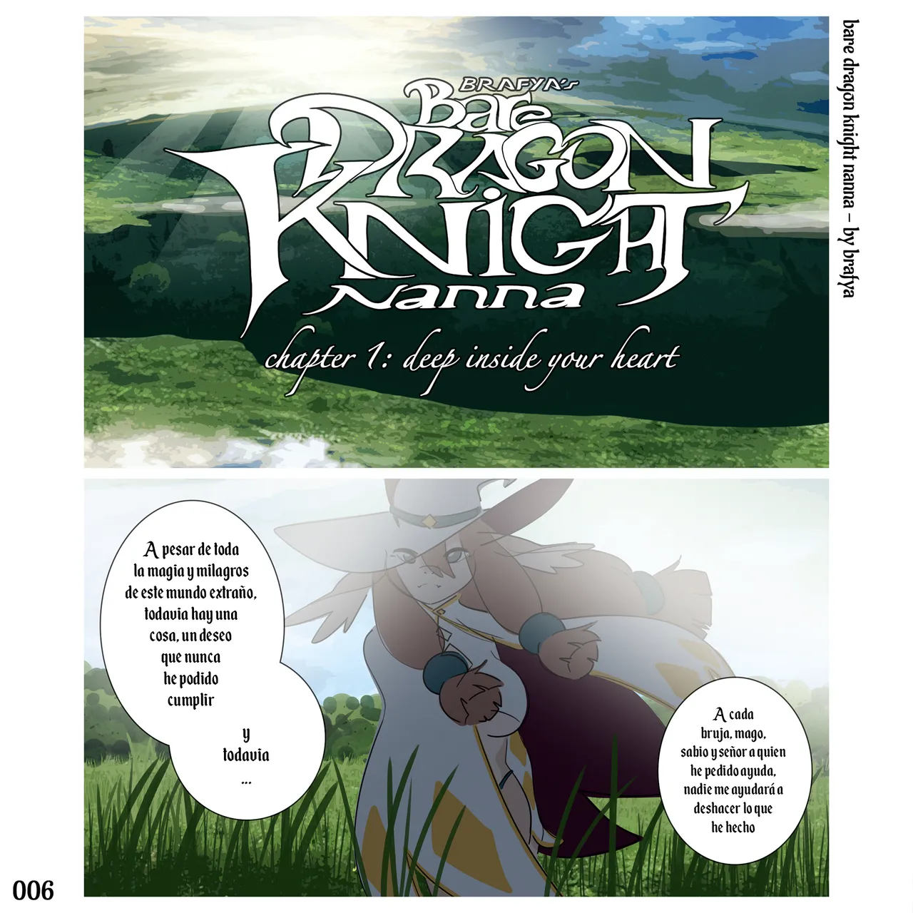 Bare Dragon Knight Nanna Cap.1 image number 6