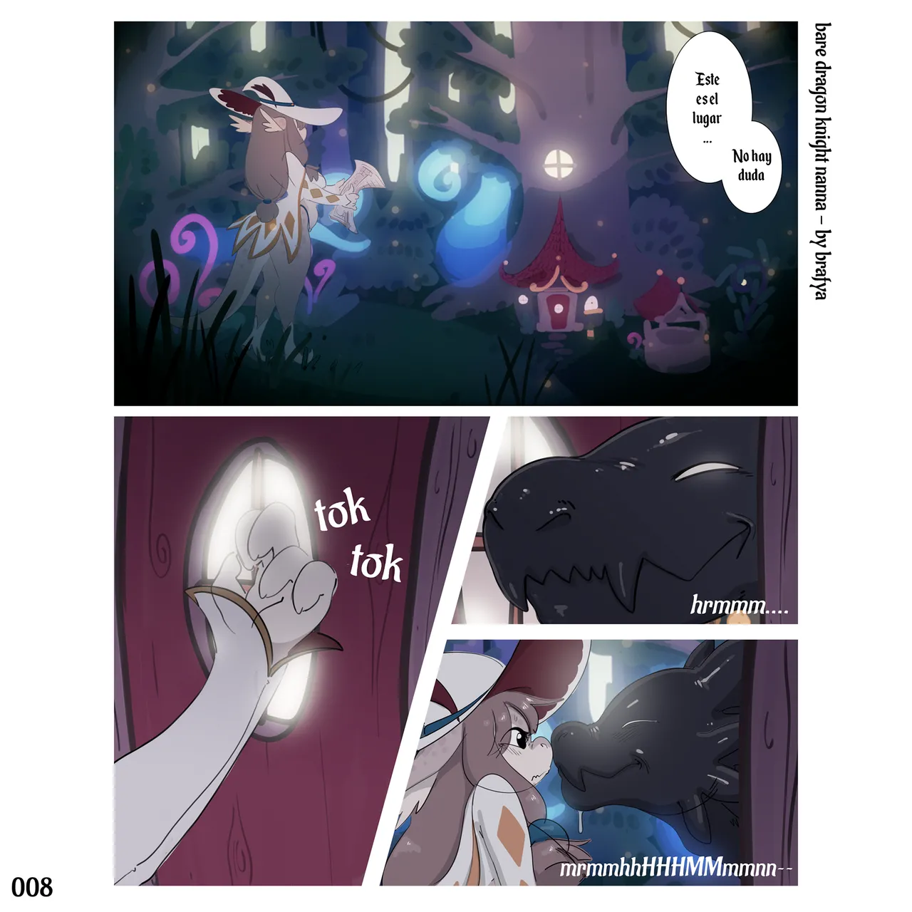 Bare Dragon Knight Nanna Cap.1 image number 8