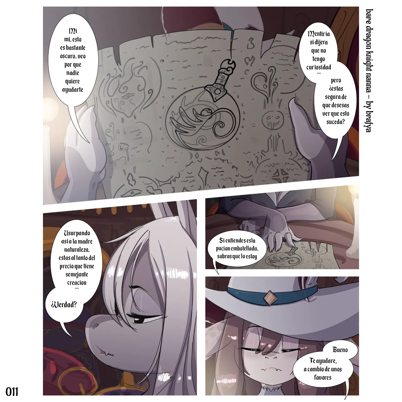 Bare Dragon Knight Nanna Cap.1 image number 11