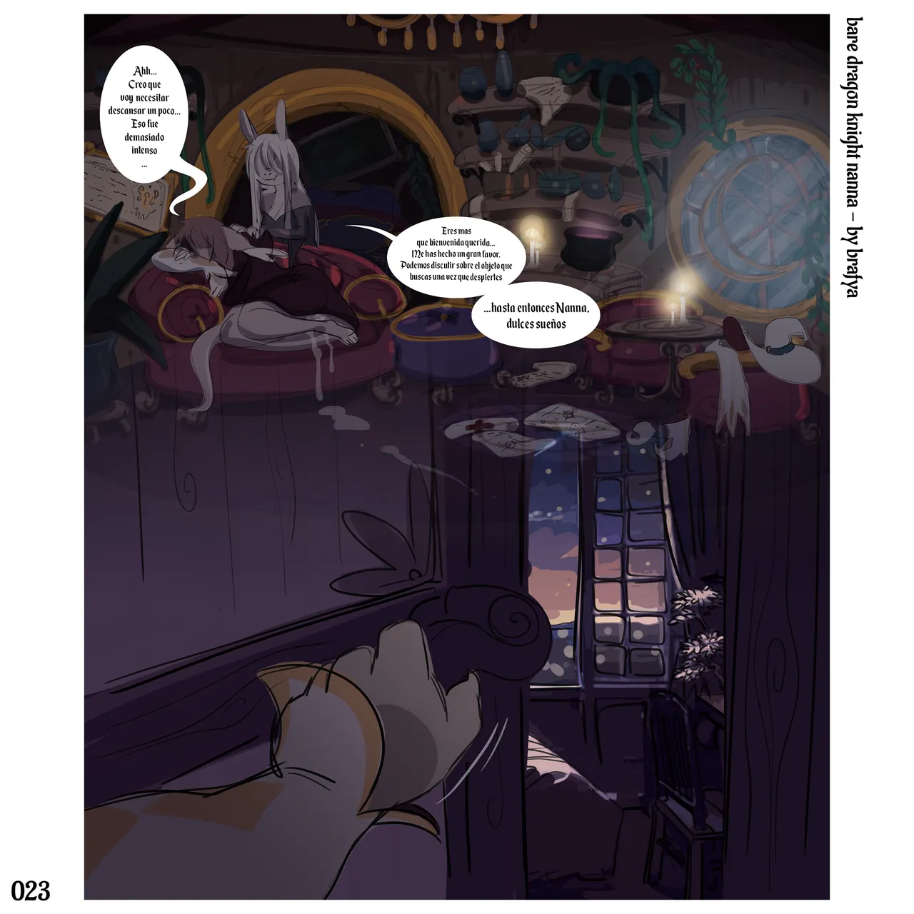 Bare Dragon Knight Nanna Cap.1 image number 23